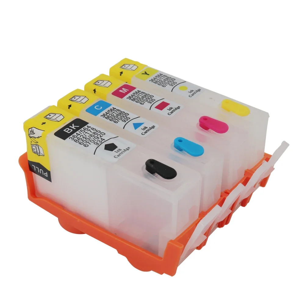 For  HP655 Empty Refillable Ink Cartridge For HP Deskjet 3525 4615 4625 5525 6525 Printer HP655 Cartridge