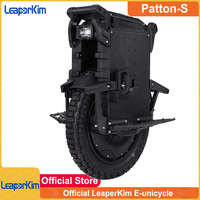EU Stock Newest LeaperKim Veteran Patton S 126V 2220Wh 50S Battery 3000W Motor 16inch Off-road Tire Patton S Electric Unicycle