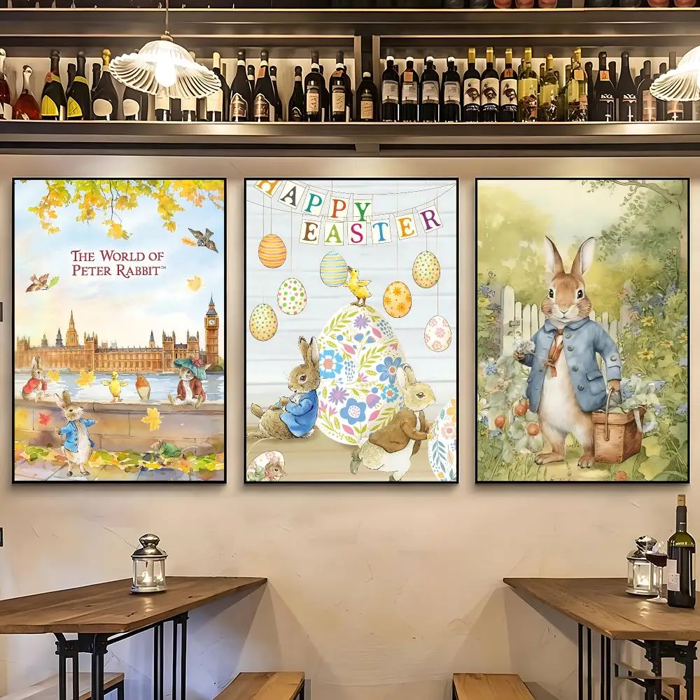 popular Peter Rabbit Poster Poster HD Printing Nordic Style Home Decor Wall Art for the Living Rooms Hallways Gift Giving