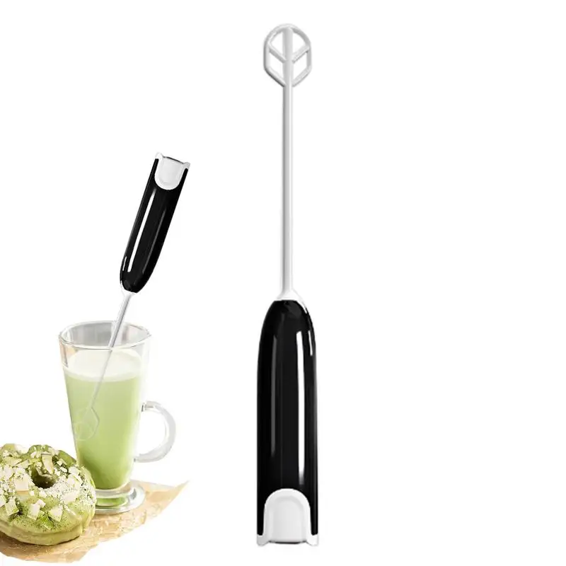 Handheld Drink Mixer UV Light Electric Whisk Frother Powerful 4000rpm Portable Intelligent Stirrers Electric For Coffee Lattes