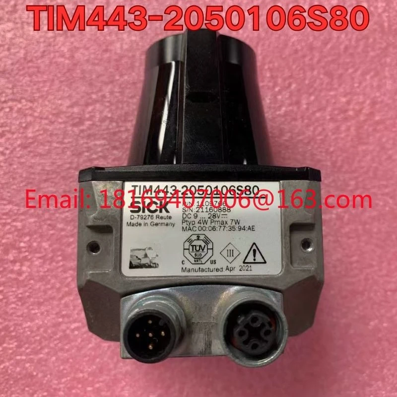 

Second-hand TIM443-2050106S80 lidar function test is normal