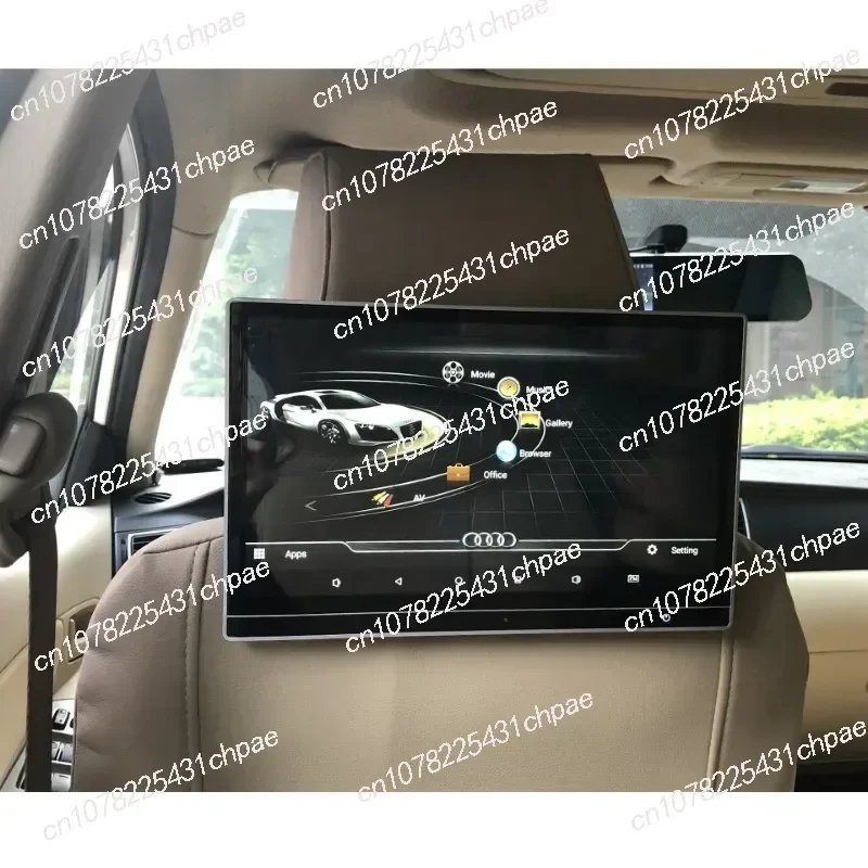 Android 10 Monitor Car Video Headrest Screen A1 A3 A4 A5 A6 A7 A8 Q3 Q5 Q7 B8 B9 C6 C7 For AUDI Rear Seat TV Display