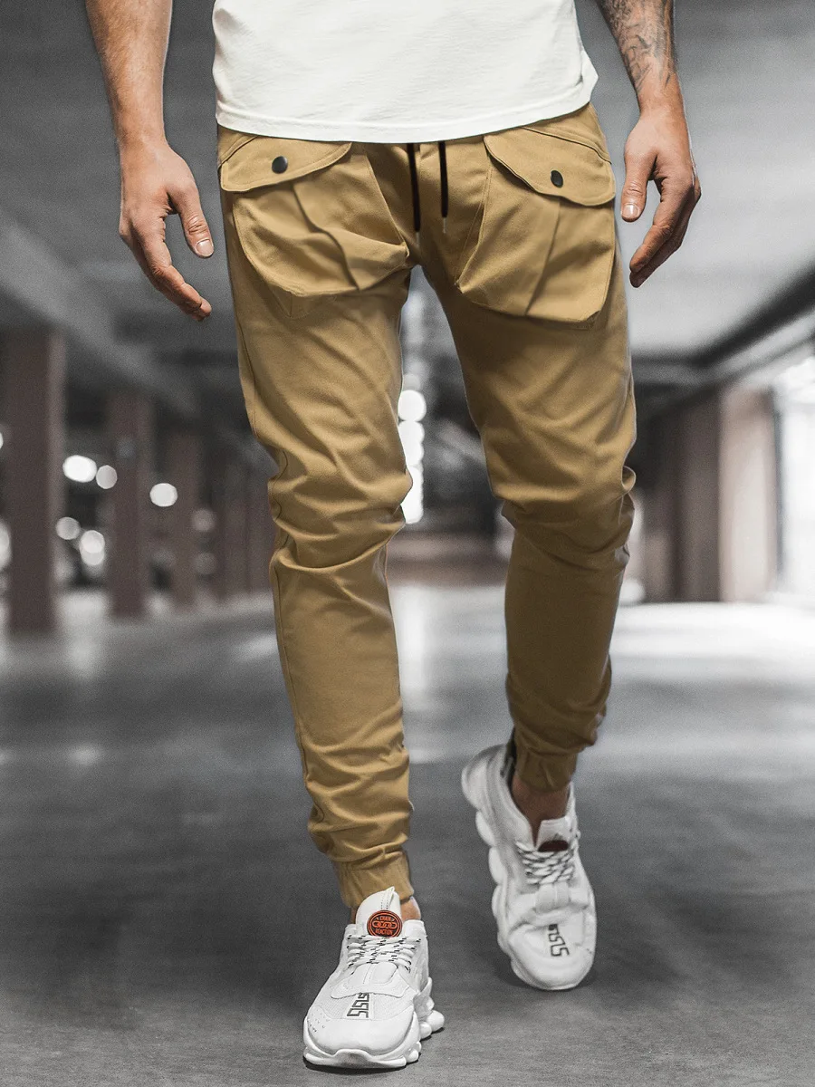 Men's Cargo Pants Three-dimensional Pocket Overalls Leisure Youth Trousers Pantalon Cargo Pantalones Tipo Cargo