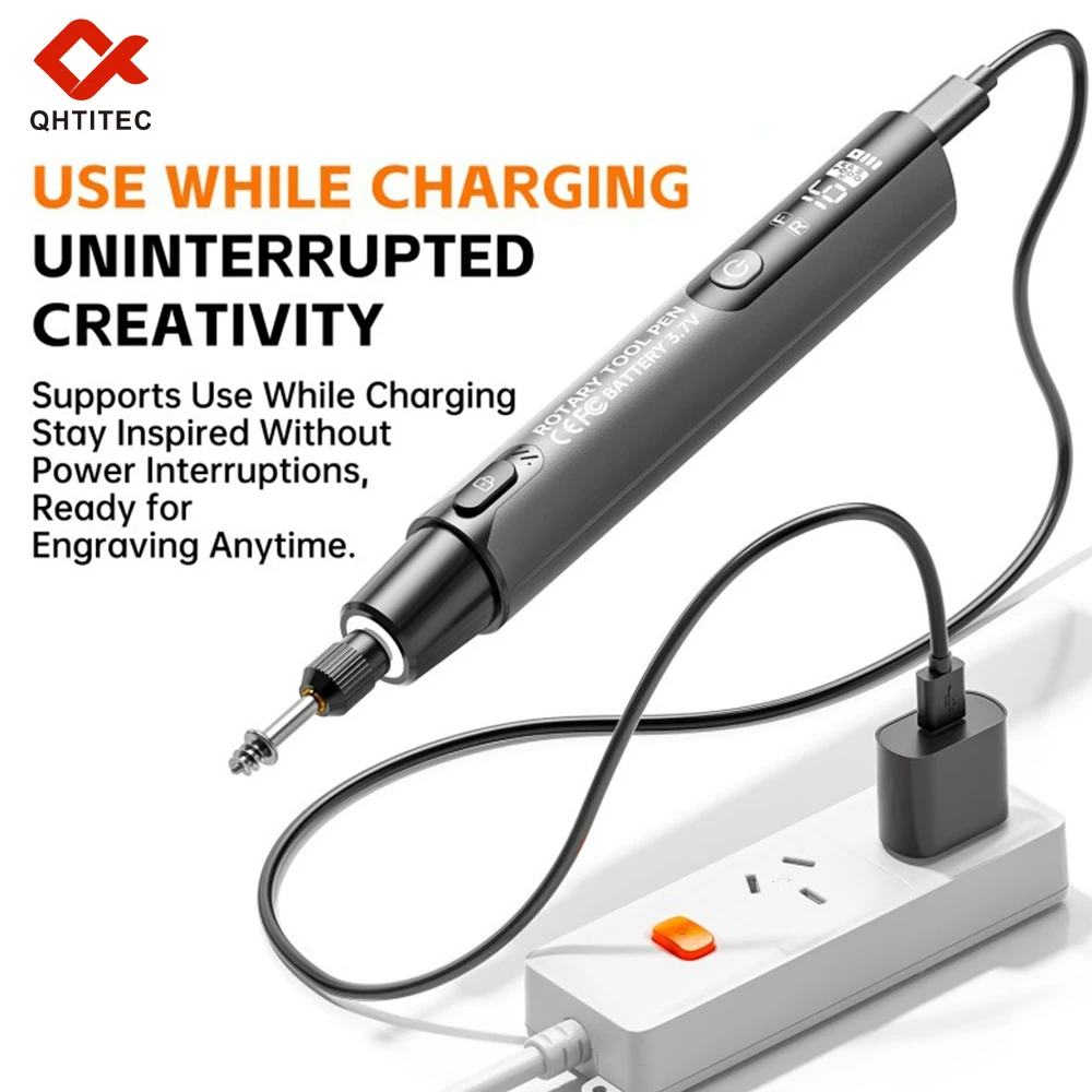 JCD Elektrische Mini Grinder Graveren Pen 4.2V 10000-16000r Draadloze Grinder Draadloze Micro Rotary Gereedschap Boor voor sieraden Metaal