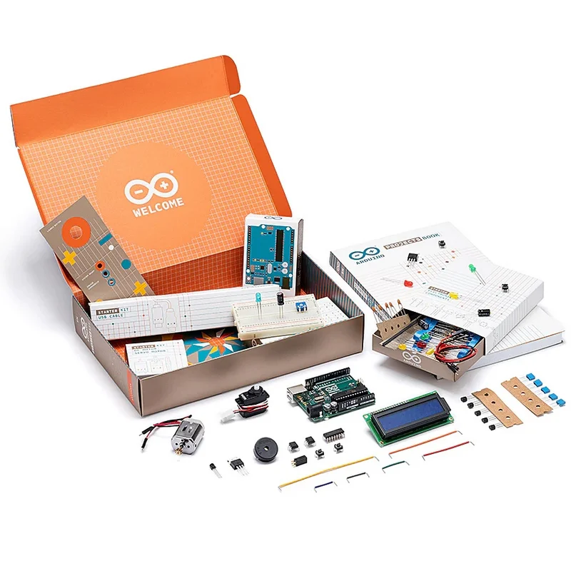 Arduino Starter Kit Multi-language K000007 Version English Italian new original authentic UNO REV3 R3