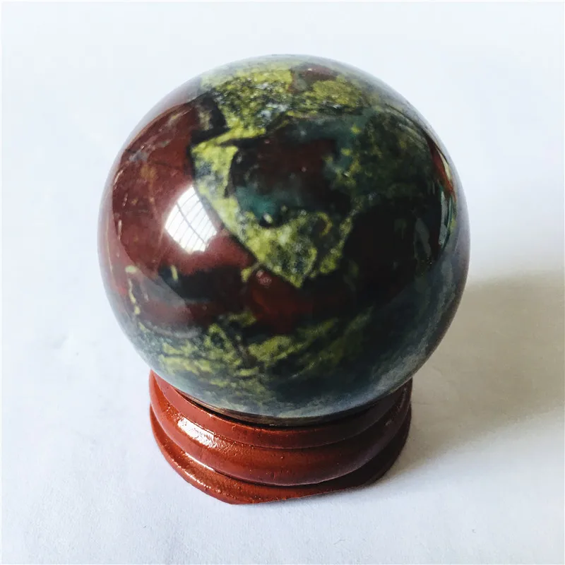 High Quality Natural Dragon Blood Ball Crystal Stone Sphere Healing Quartz Stone For Reiki Decoration