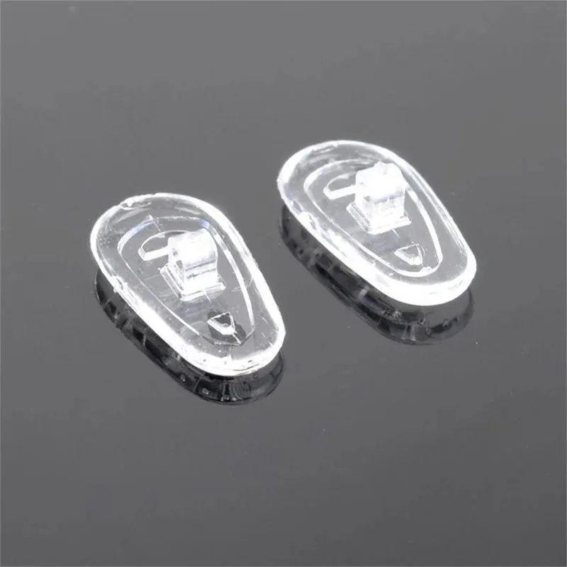 10/25/50Pairs Silicone Nose Pads For Glasses Soft Nose Pads Glasses Anti-Slip Nose Pad Eye Care Tools Eyeglasses Accessories
