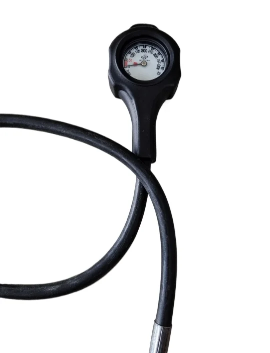 Diving single residual pressure meter, imported underwater pressure measuring instrument