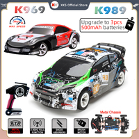 WLtoys XKS  K969 K989 1/28 RC Car Off Road 4x4 Remote Control Car 30Km/H High Speed RC Racing Drift Car Toy Gift for Boy