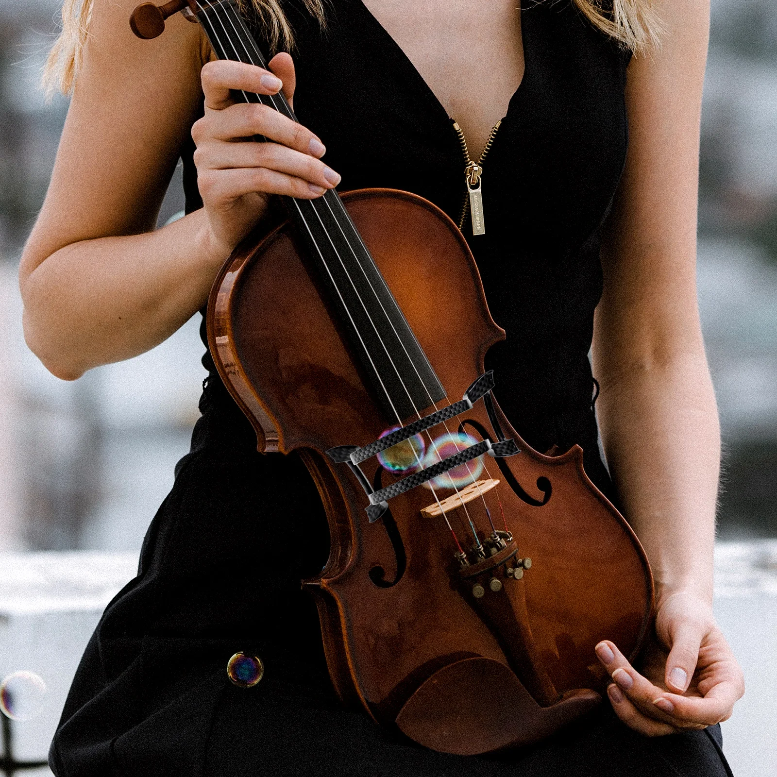 

Violin Bow Straightener 4/4 3/4 1/2 Size Resin Silicone Material Beginner Tool Bow Corrector For Violin Practice Accessory