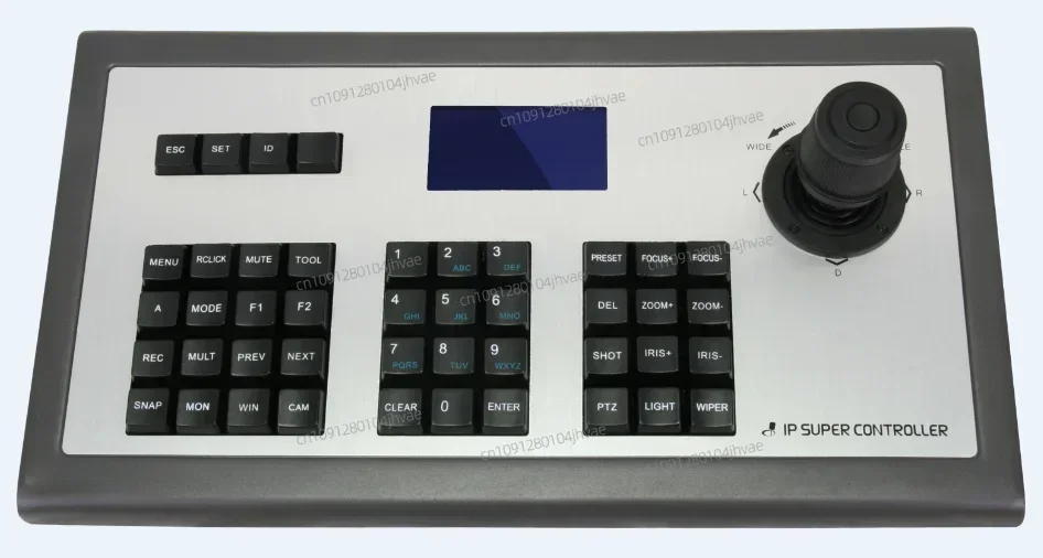 Hot Network NVR Keyboard Controller with 4D Joystick Security Camera Housing Control