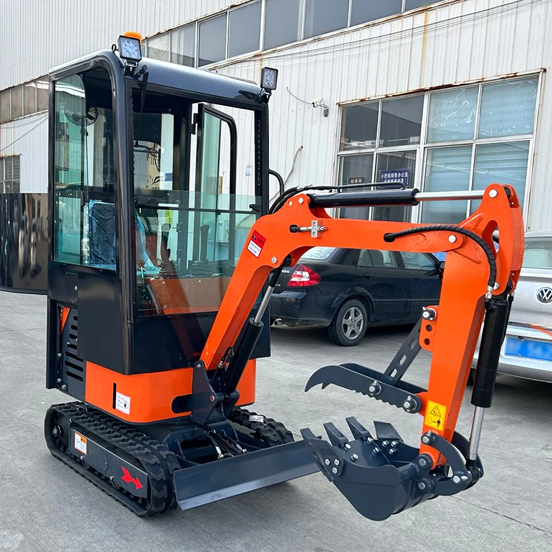 

Customized China Popular CE/EPA Mini Excavator 1 Ton Digger Multifunctional Tiny Excavator Machine for Sale Cheap Price Small