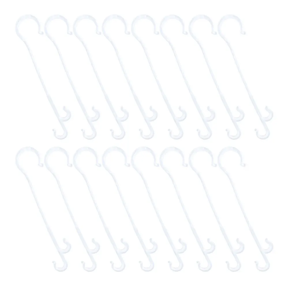 

850Pcs Tomato Support Hooks Reusable Plastic for Cucumber Bean Eggplant Garden Use Tomatoes Hooks Plant Support