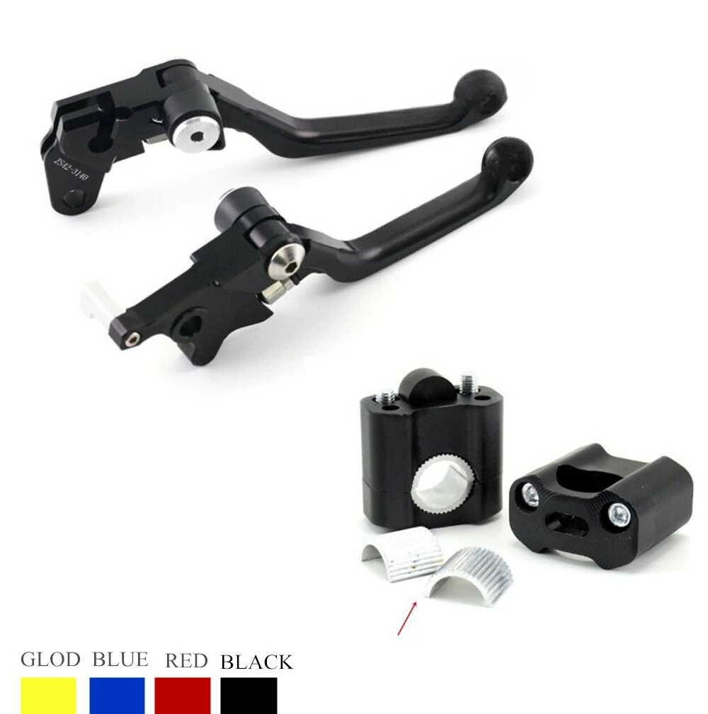 ピボットブレーキクラッチレバーハンドルバーマウントライザー-drz400s-e-sm-オフロードバイク-2000-2020-用