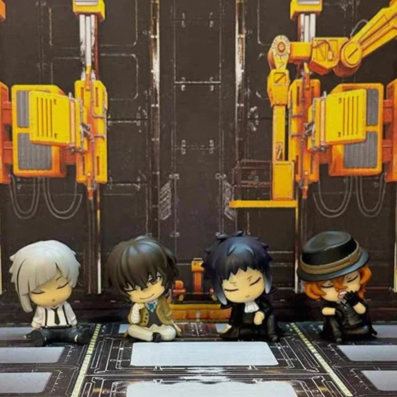 Tomy Original Bungo Stray Dogs Sitting Shoulder Gashapon Mini Figure Nakajima Atsushi Toy Collectible Desktop Ornament Fans Gift - view 3