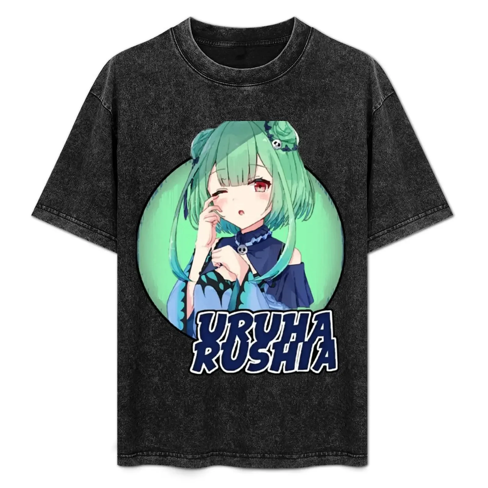 

Uruha Rushia Ch. T-Shirt g man t shirts for men t shirt man cotton cotton tshirt 100% man t shirts for men casual T-Shirt