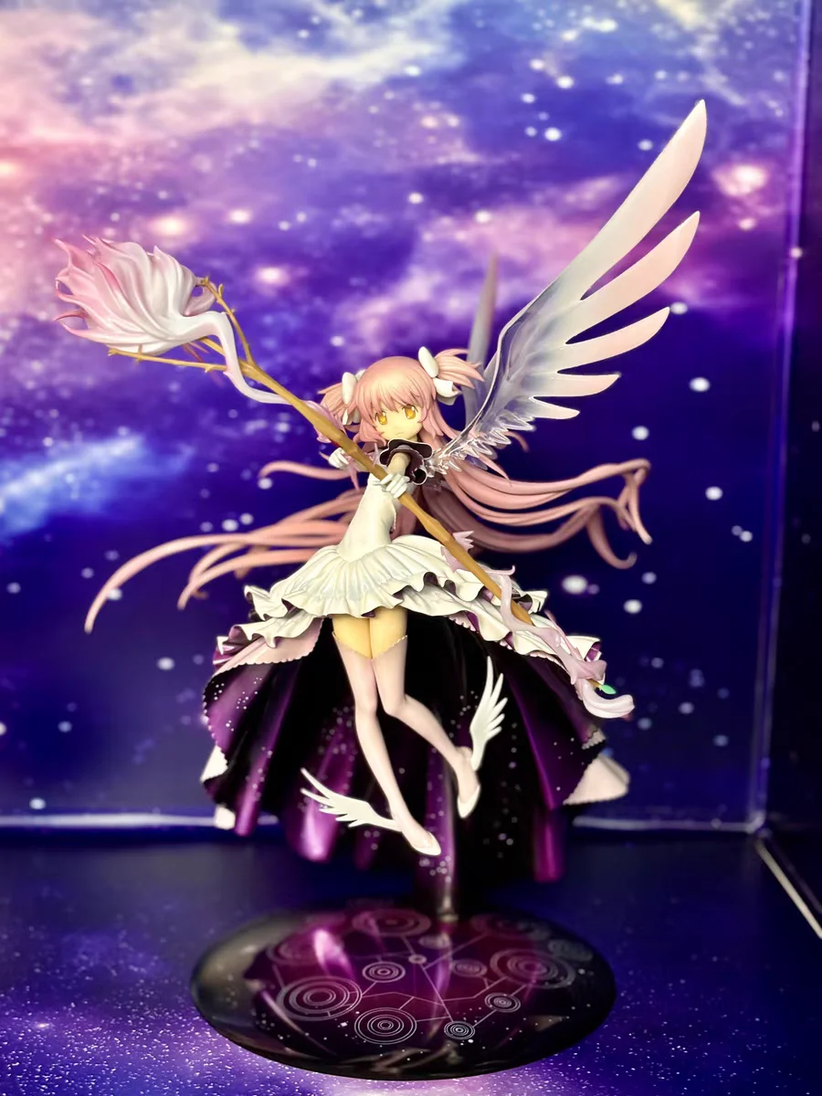 

2024 New Gsc Puella Magic Madoka Magica Ultimate Kaname Madoka Handmade Collection Desktop Decor Exquisite Anime Figure Gift