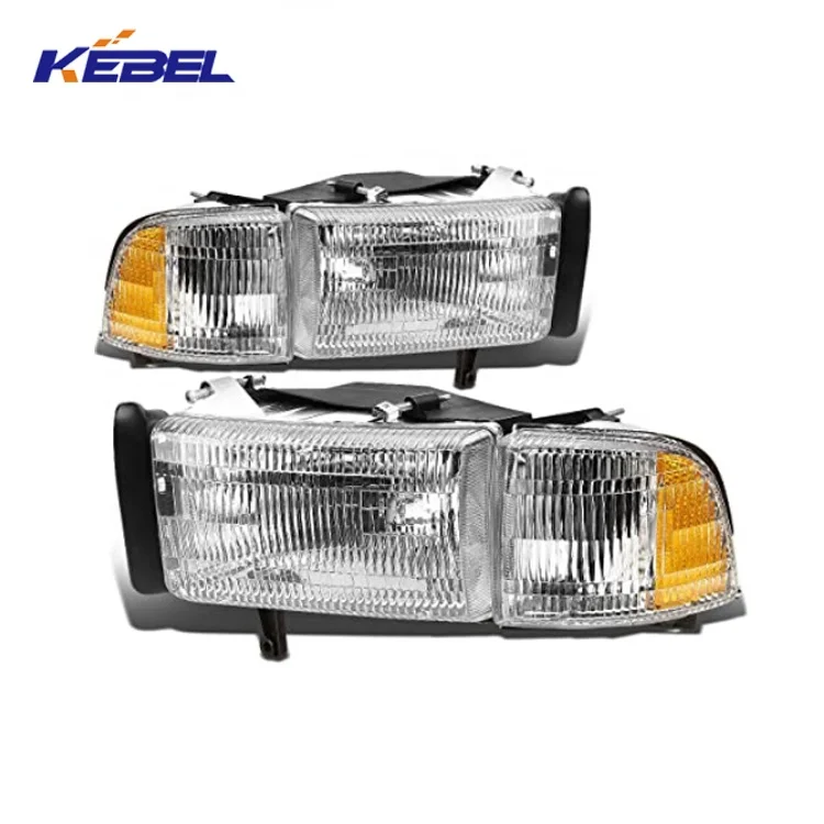 

High Quality Auto Headlights Auto Parts Car Headlamp For Dodge Ram 1994 1995 1996 1997 1998 1999 2000 2001 2002