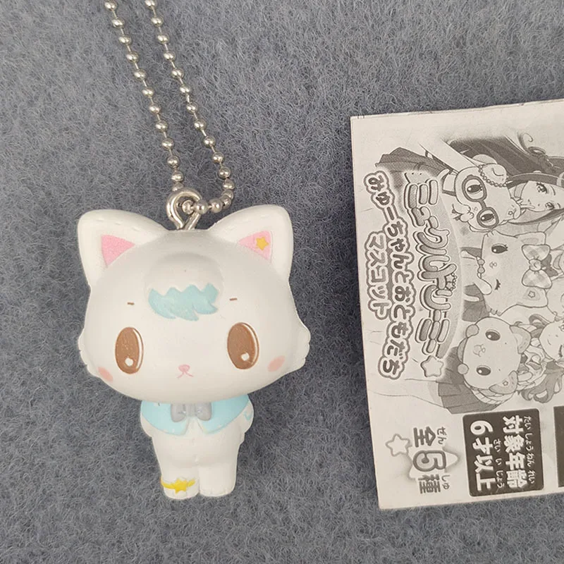 Anime Sanrio Mewkledreamy Cartoon Cat Model Toys Action Fiugre Bag Pendant Decoration Keychain Collection Children Gifts