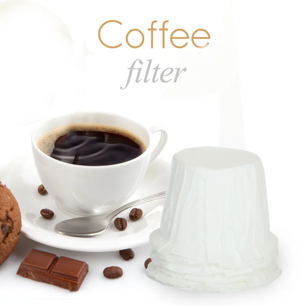 

Compatible with Krurig 1.0/2.0 reusable K-cup coffee capsule filter cup, disposable filter paper cup