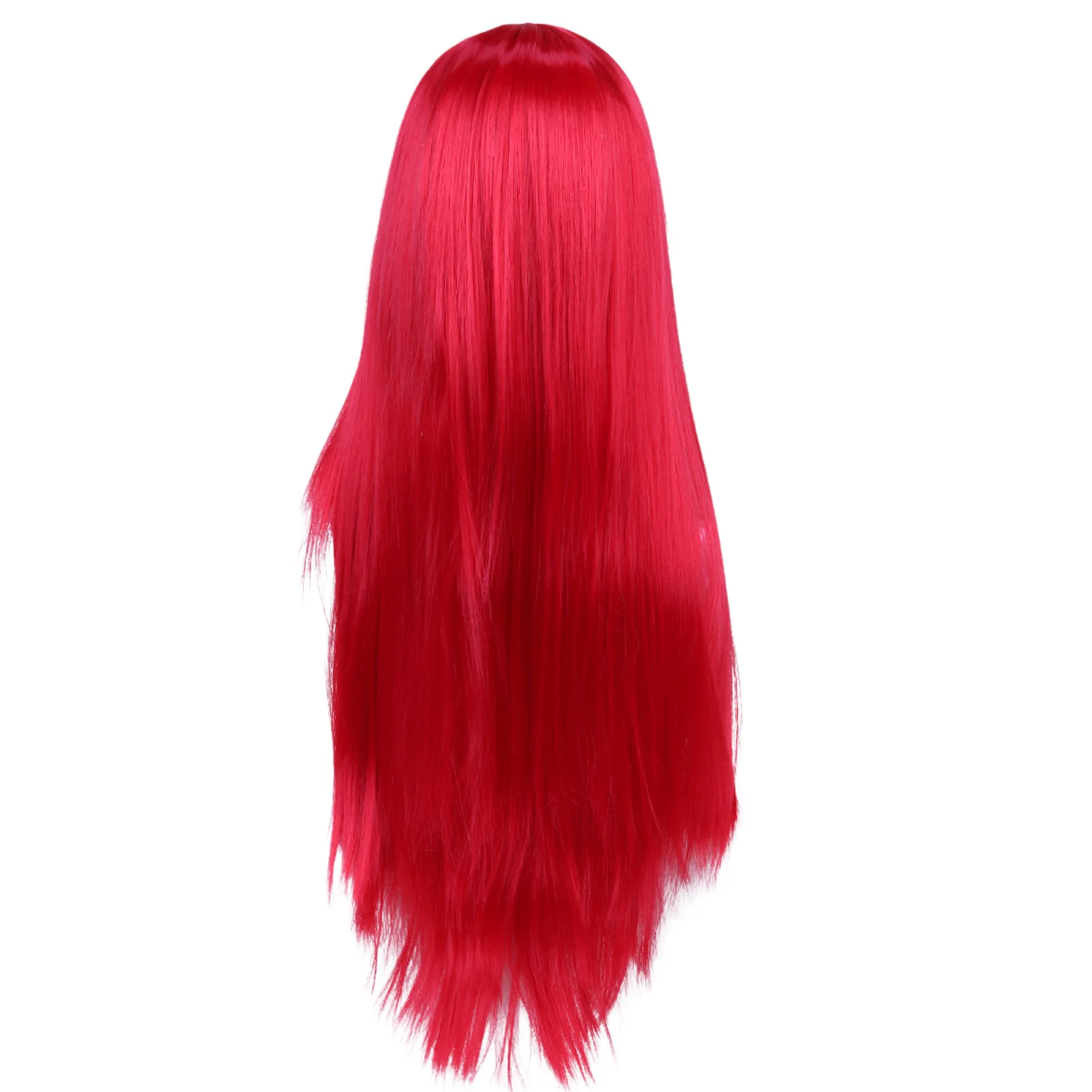 باروكة تأثيري سالي لحفلة عيد القديسين والكرنفال ، شعر أحمر طويل ، لعب الأدوار ، عيد الميلاد