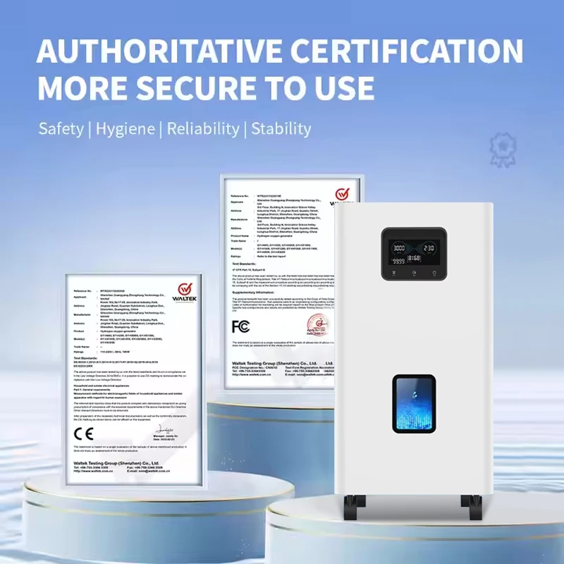 4200ML SPE PEM Hydrogen Gas Inhaler Household Hydrogen Oxygen Breathing Machine Hydrogen Inhalation H2 Generator HHO Machine