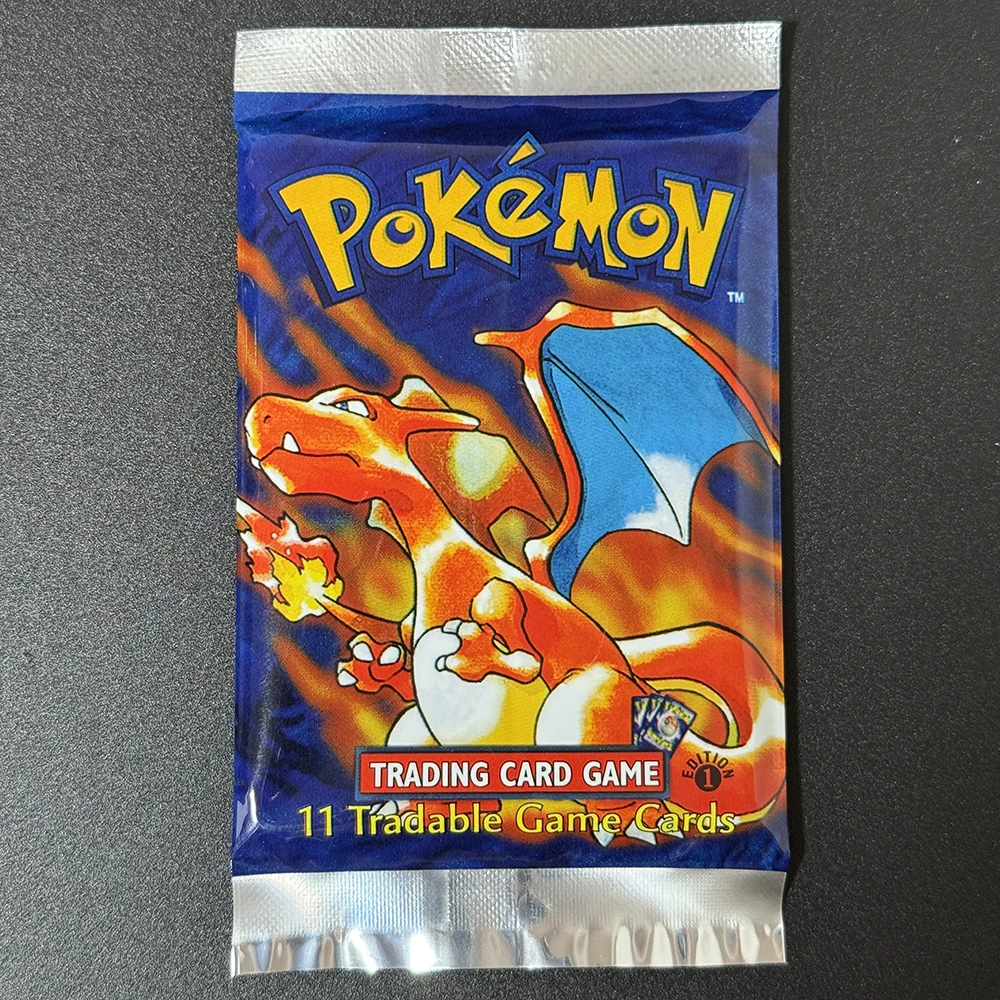 Pokémon Booster Packs Base Fossil Jungle 9 Einzeltaschen 1 Packung/11 Karten und Booster Box 3 1 Box/36 Packungen Modelle Proxy-Spielkarten
