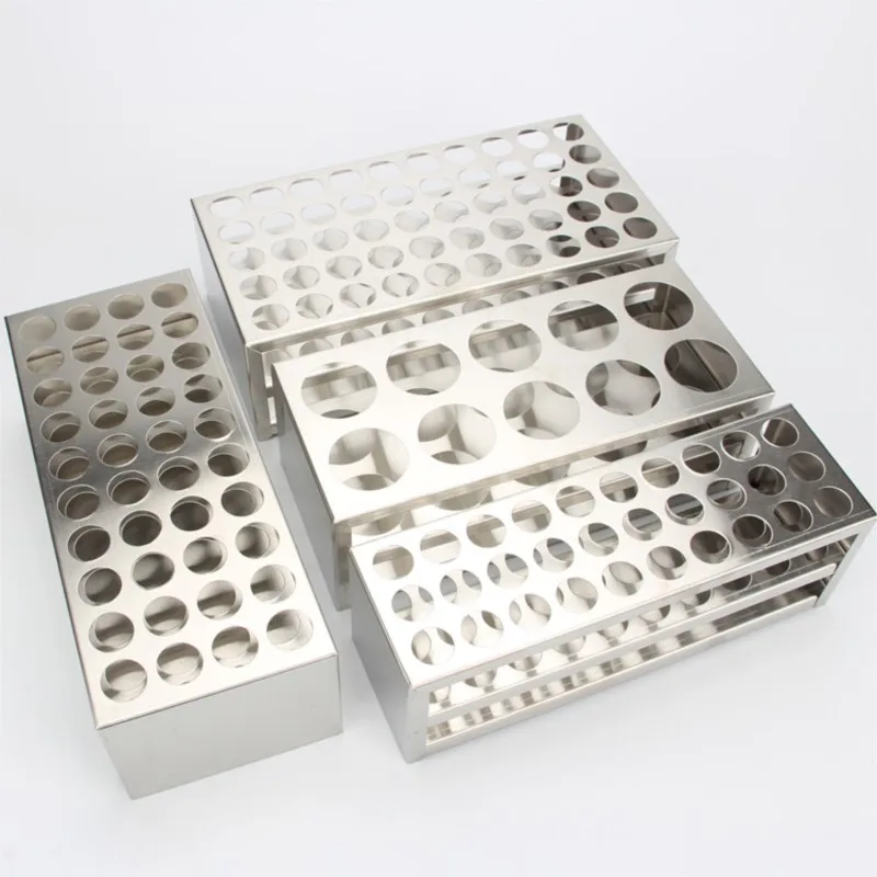 8 holes diameter 30mm Stainless Steel Test Tube Stand Test Tube Rack Holder Laboratory Supplies