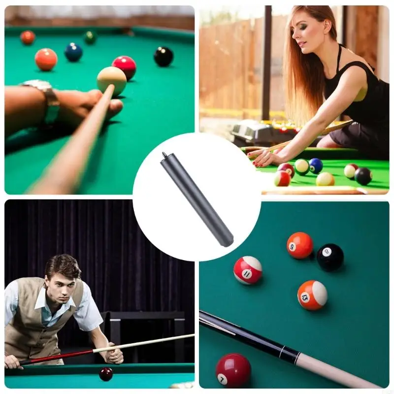 C4DE Pool Cue Extension Pool Billiard Shaft Untuk Instalasi Cue Snooker Freather Pool Cue Billiard Extender