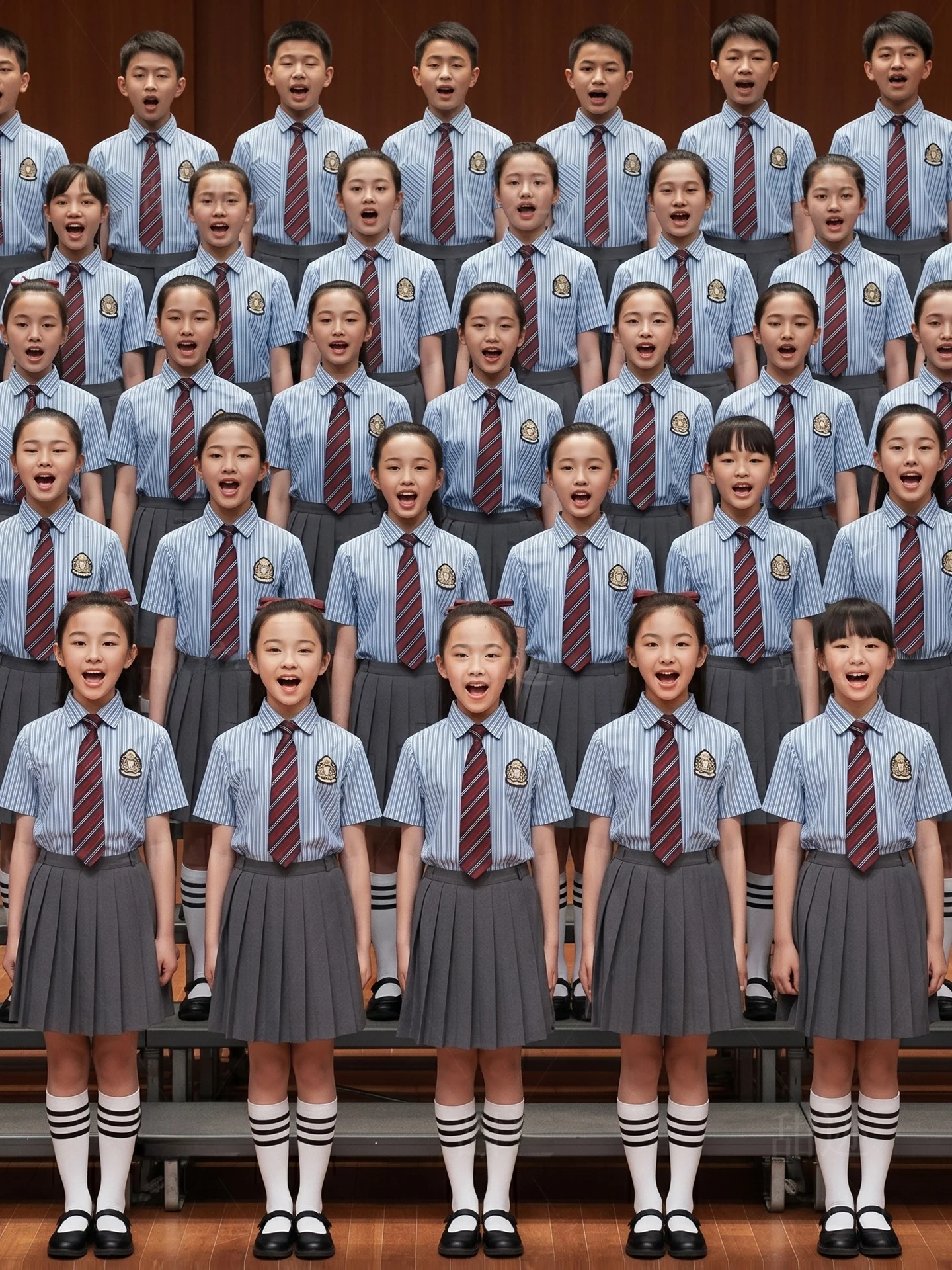 

Patriotic College Style Class Uniforms for Boys And Girls Elementary School Children Performance Outfits Six One Children's Day