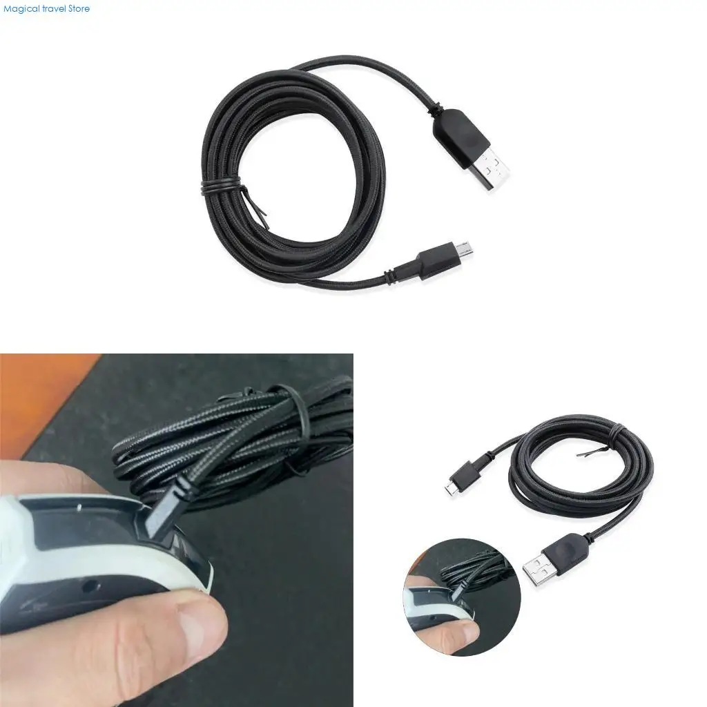 N2UB USB Mouse Charging Cable 180CM For AW610M AW310M Providing Efficient Power