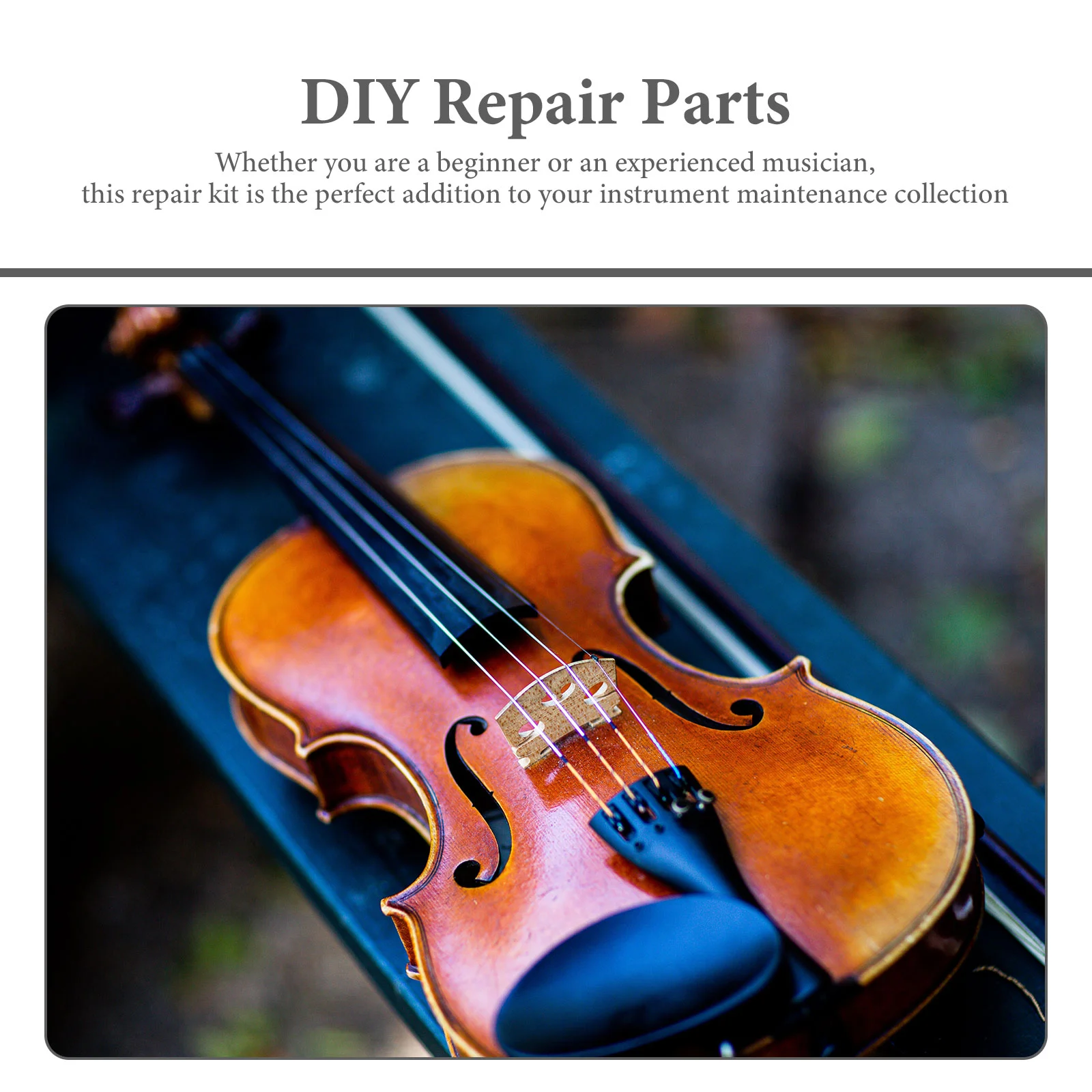 Bow Ponytail Ring Repair Parts for Violin Replacement Professional Accessories DIY Supply