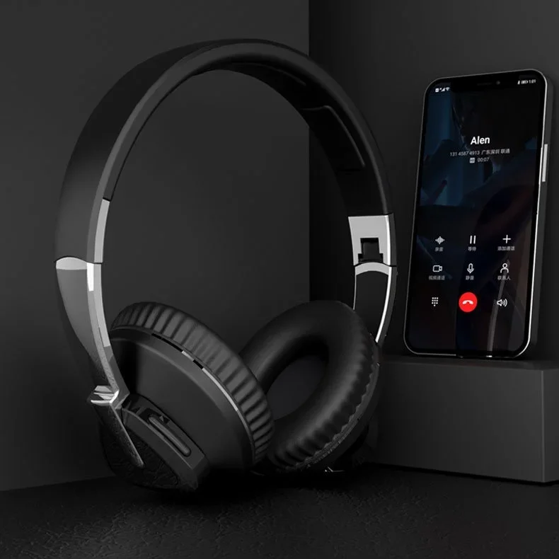 XIAOMI H3 Wireless Headphones Foldable HIFI Headset Noise Cancelling Earphone with Mic USB Adaptor For iPhone Game Earbuds