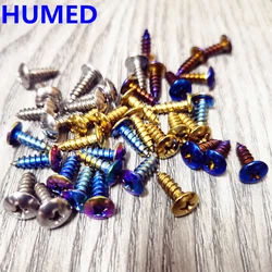 10pc/lot M5x16 304 Stainless steel motorcycle screw colorful color motorbike motor bicycle Motorcycle self-tapping screws M5*16