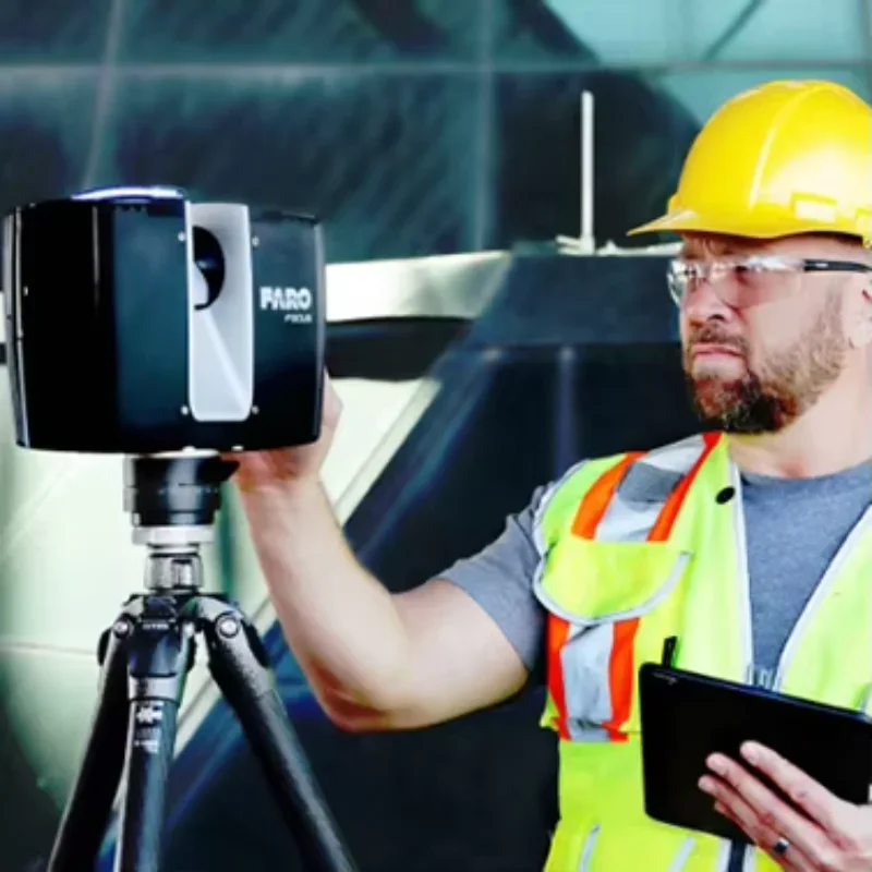 FARO Focus Premium 350 Laser Scanner 50% Faster Scan Times Super-High Colour Resolution Faro 3d Laser Scanner