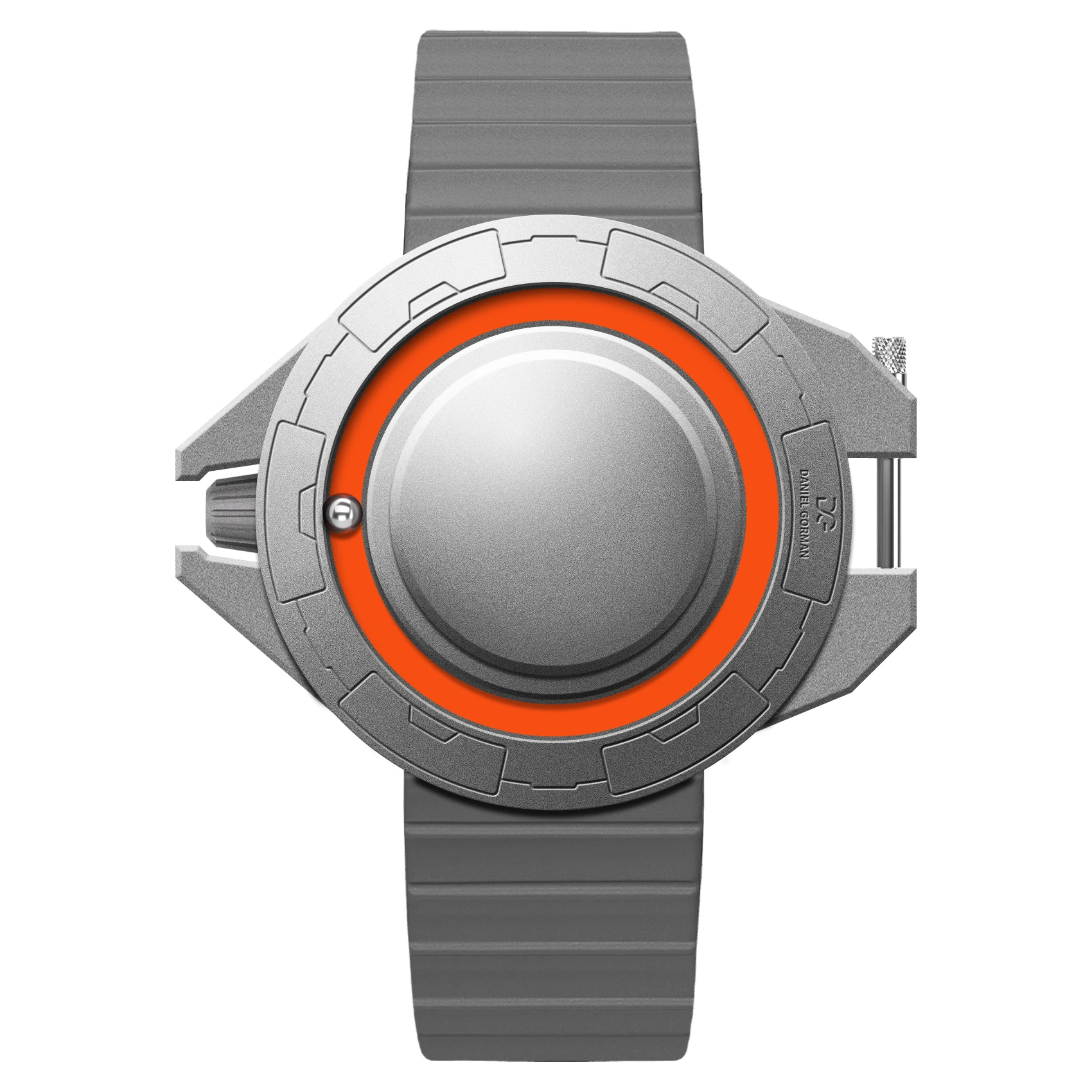 DANIEL GORMAN Stainless Steel Watch Men's European and American Business Leisure Quartz Watch Waterproof Outdoor Sports Watch