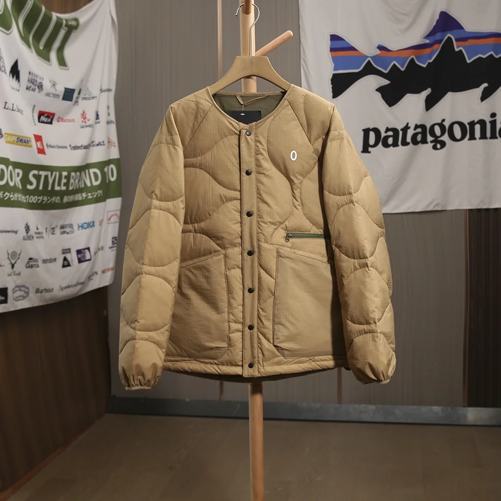 

Exquisite 90% White Du down Jaet ex Casual Outdoor Windproof Rainproof Versatile Nel Padded Coat for Autumn Winter