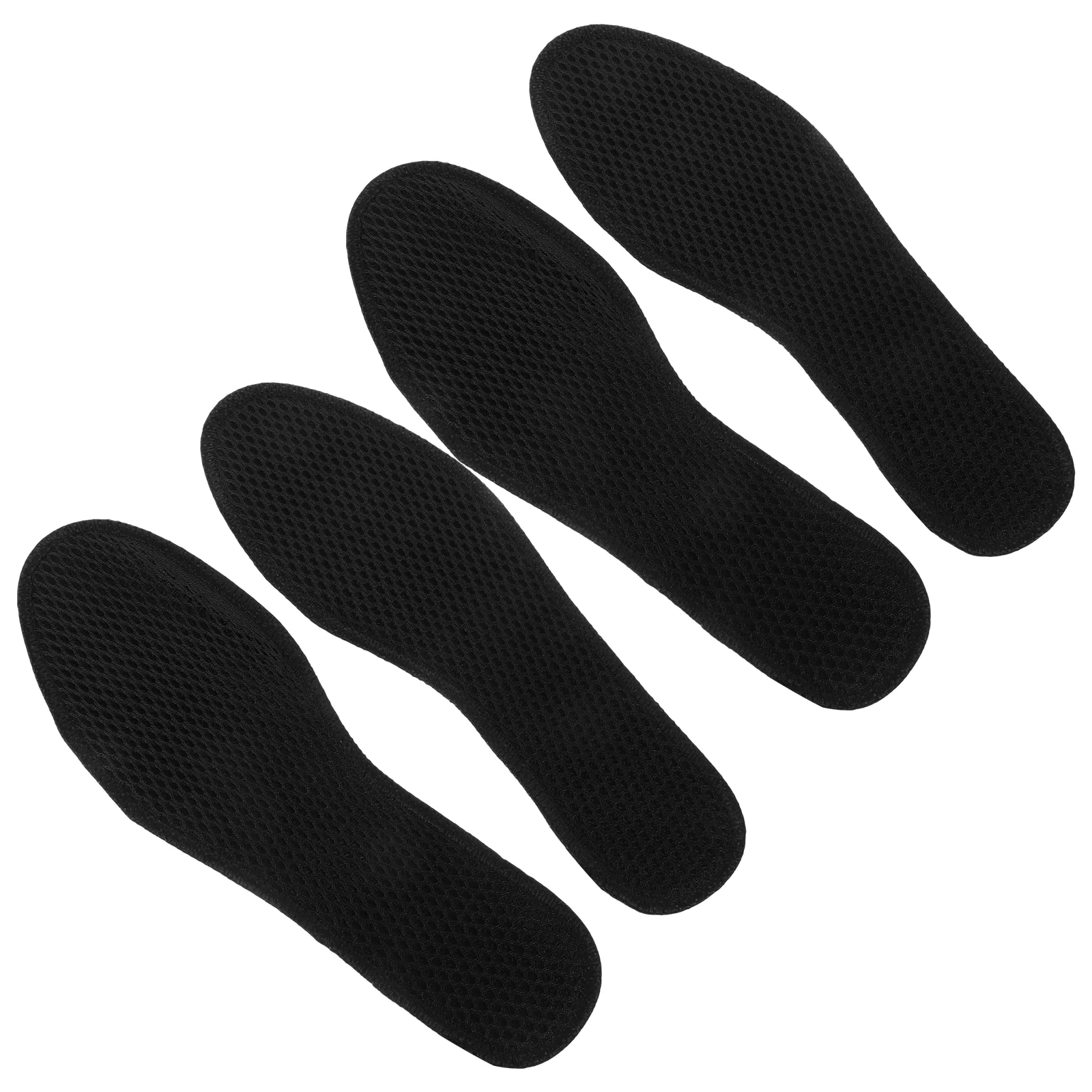 

2 Pairs Bamboo Charcoal Insoles Shoe Pads Shoes Cushion Accessories Foot Care Inserts