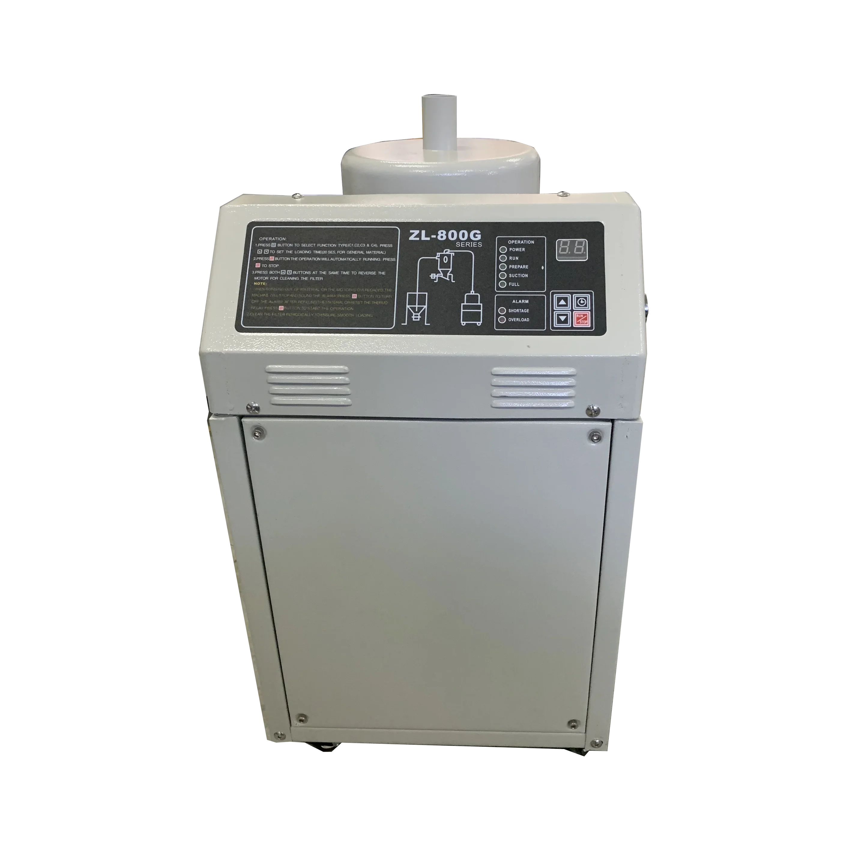 

Высокомощный автоматический бункерный погрузчик 800G2, вакуумные пластиковые гранулы, двигатель с сердечником