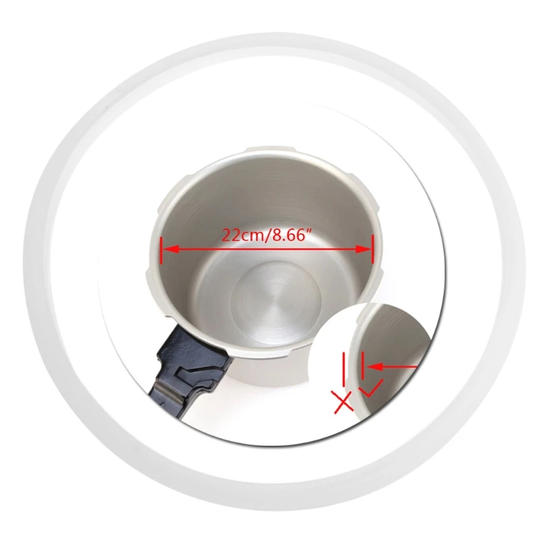 Pressure Cookers Silicone Rubber Gasket Sealing Seal Ring Kitchen Cooking Tool Drop Shipping
