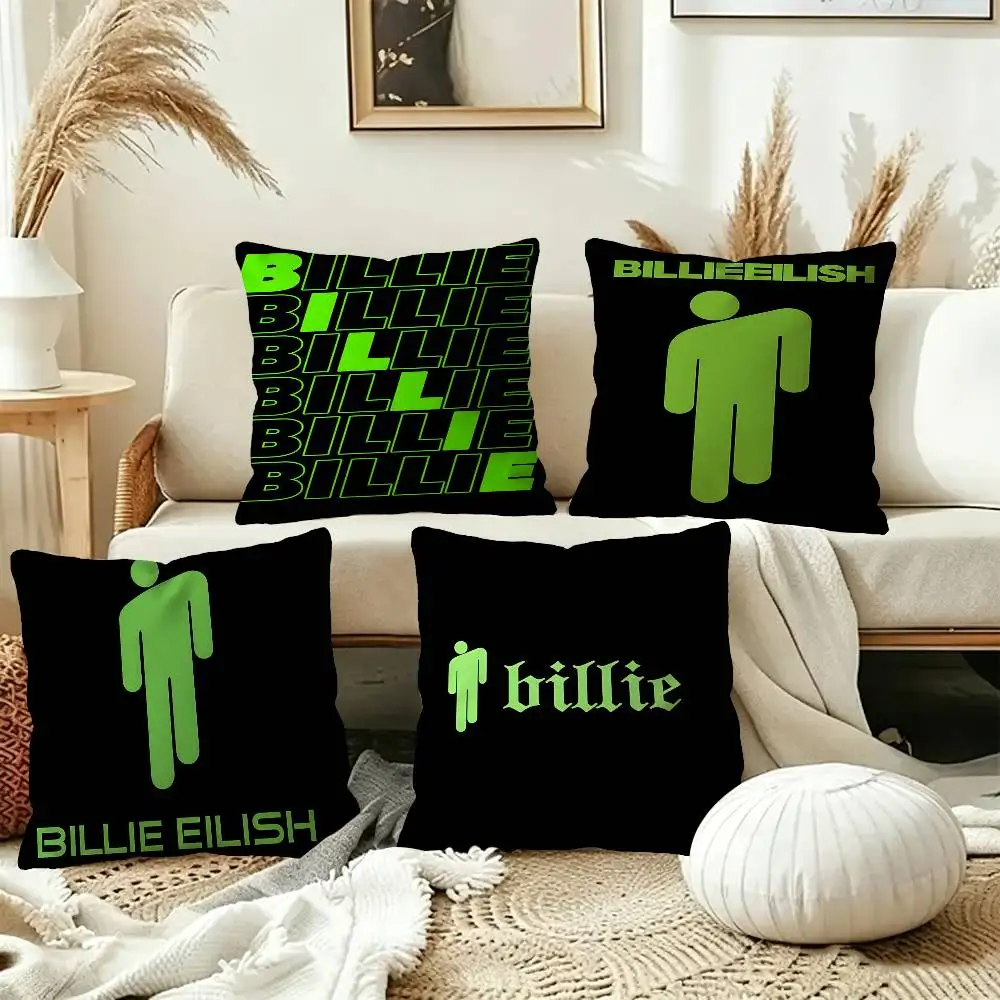 B-Billie Singer E-Eilish Maple Design Cushion Cover Happy Autumn Harvest decor Holiday Decorati Pillow Cover
