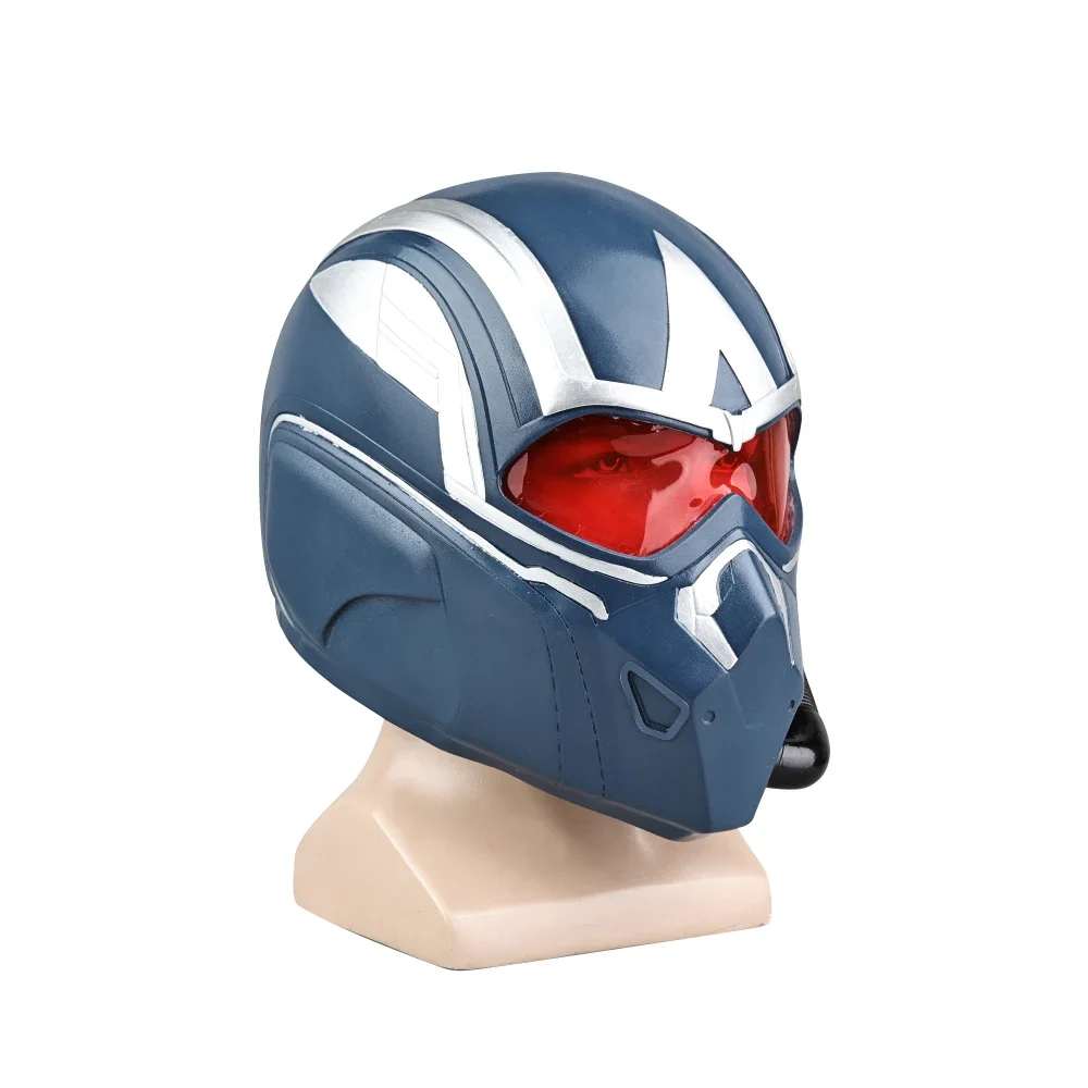 Cascos de cosplay Máscaras Superhéroe Bravo Nuevo Mundo Cascos de Halloween Accesorios Material duro de PVC