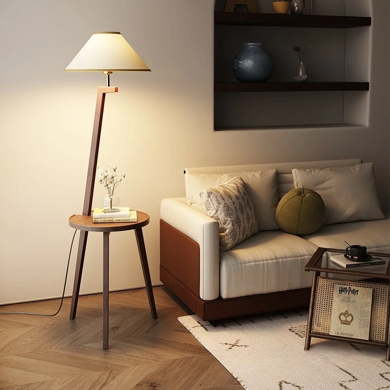 Contemporary Designers LED Floor Lamps Textile Crafts Standing Light Bedroom Bedside Home Decoration Illumination Reading Light