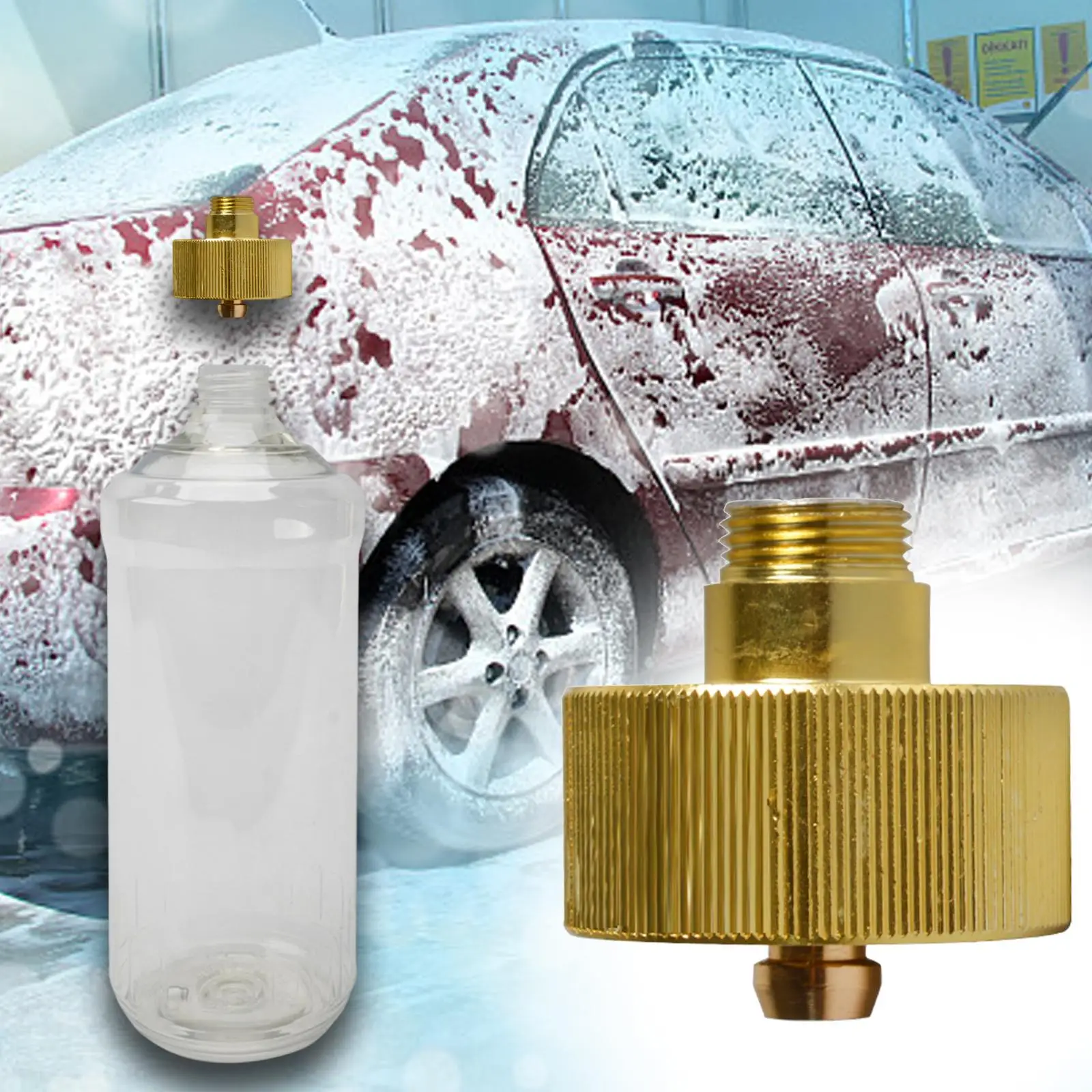 Bottle Holder Caps Home Hand Multifunction Car Wash Foam Sprayer House Cleaning Wash Foam Pressure Sprayer for Snow Foam Lance