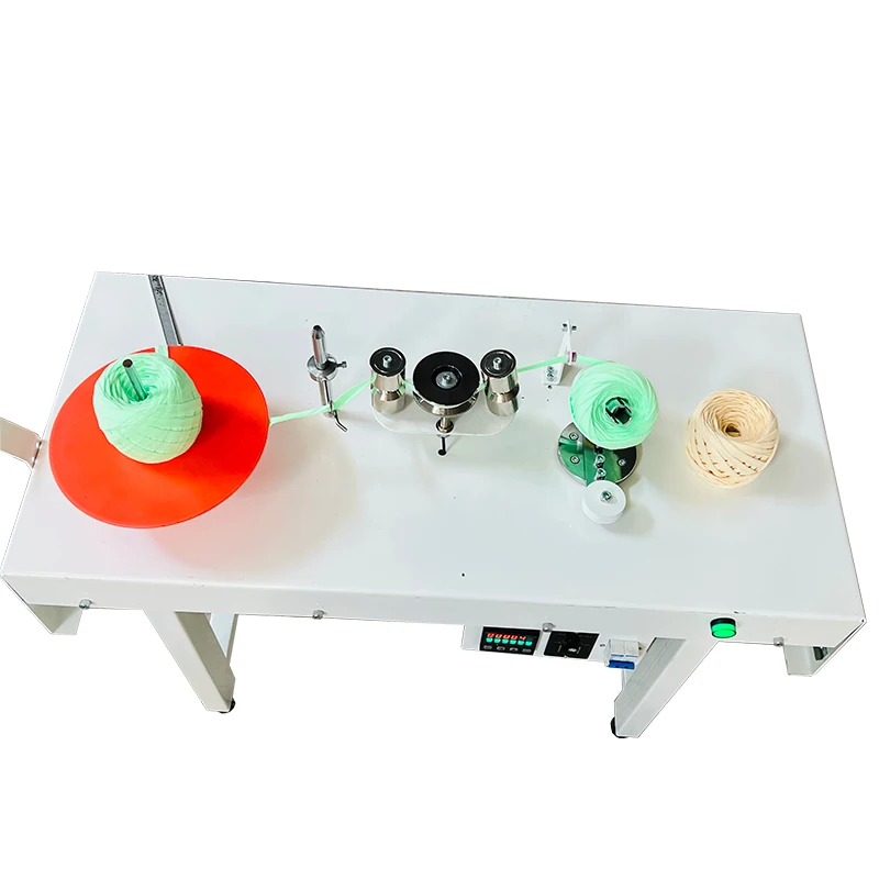 Fabric strip winding machine Rope winder Wool yarn spherical winding machine