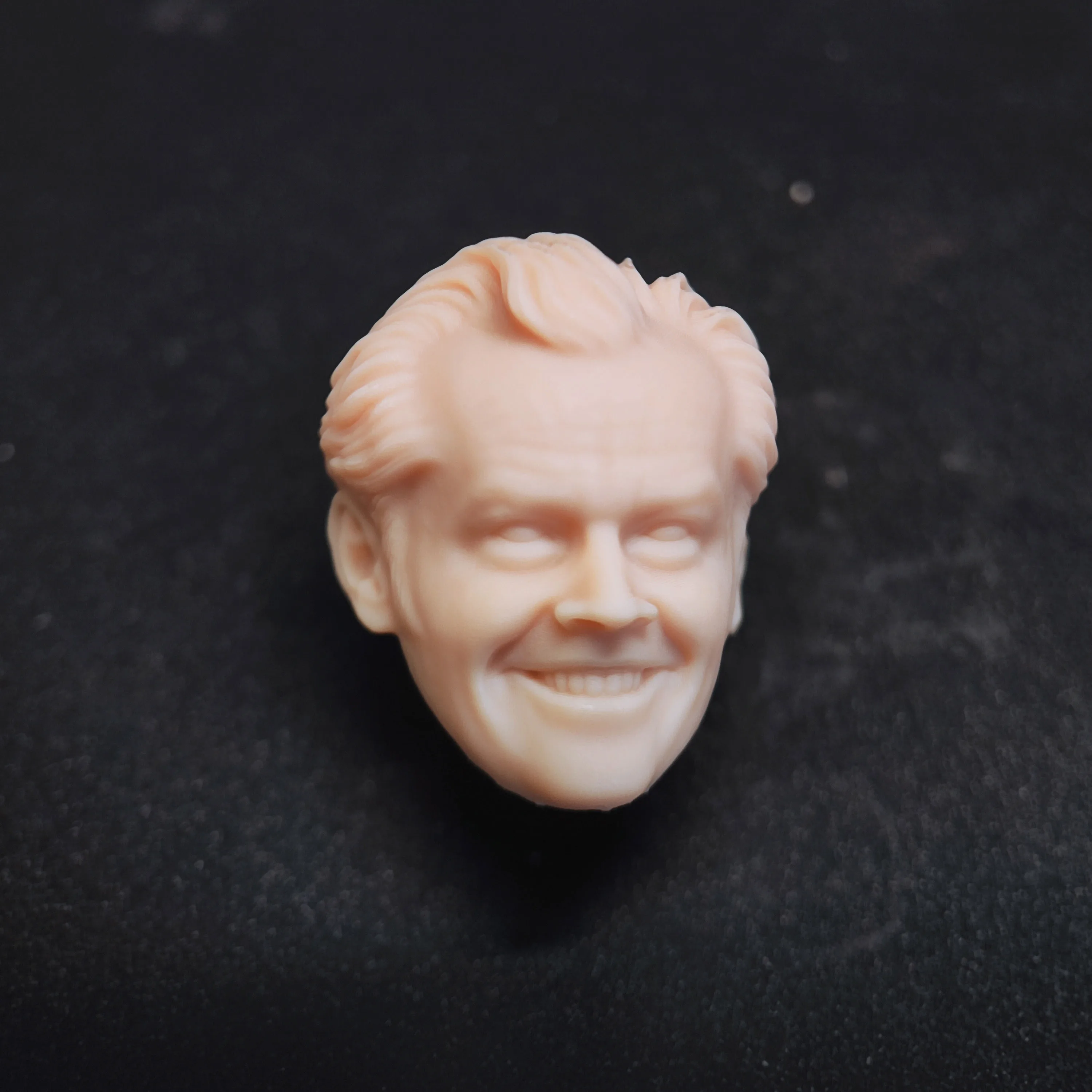 HL1727 DIY Customized 1/18 1/12 1/10 Scale Unpainted Head Sculpt for 3.75