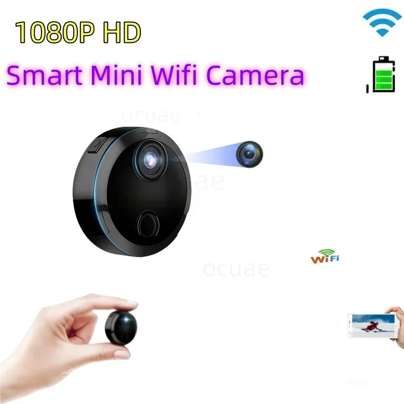 

Mini Wifi Camera 1080P HD Smart Home IP Webcam Remote Surveillance Subminiature Camcorders Night Vision Outdoor Sport Action Cam