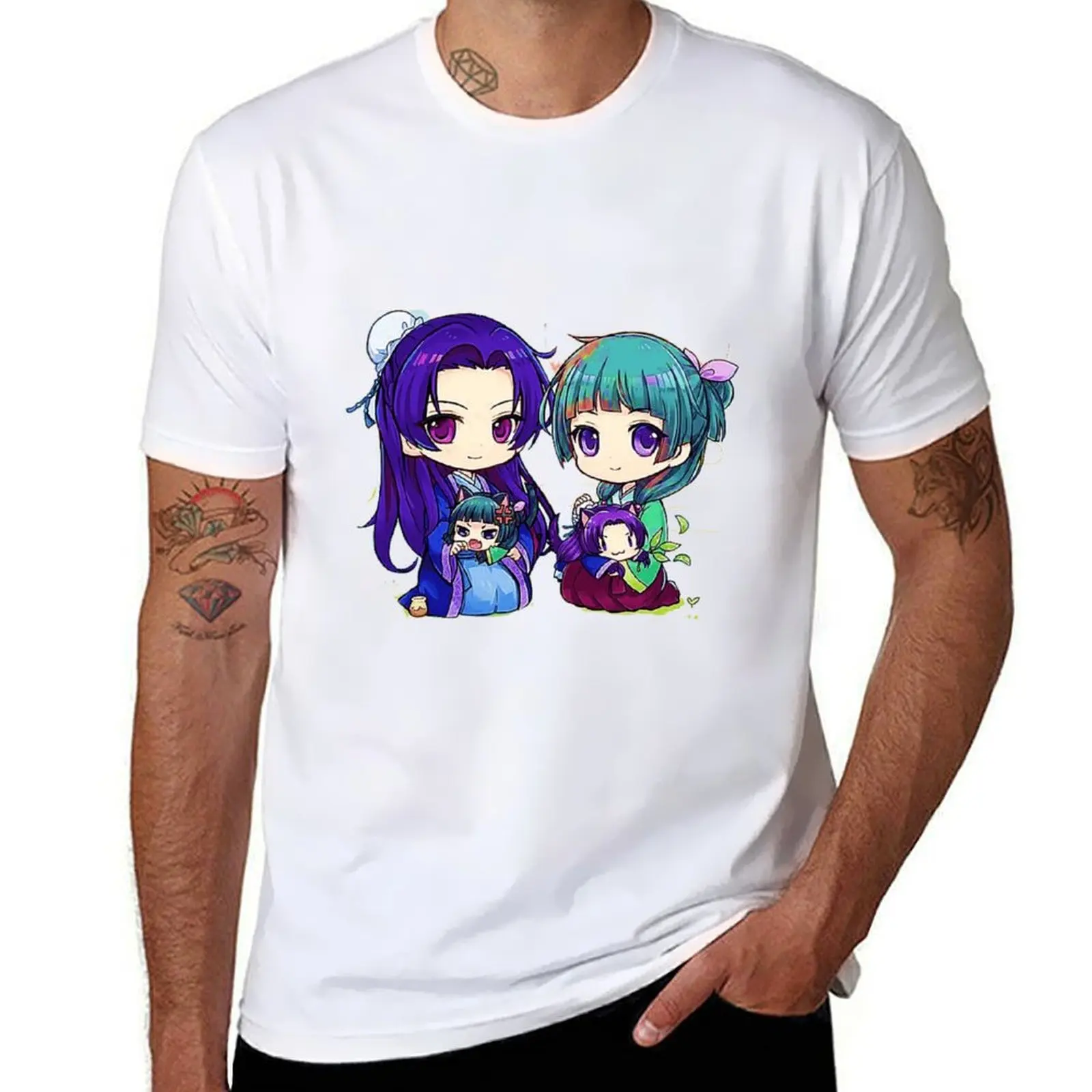 

the apothecary diaries fanart characters T-Shirt man graphic t shirt graphic t shirts for man anime t shirts for man T-shirt