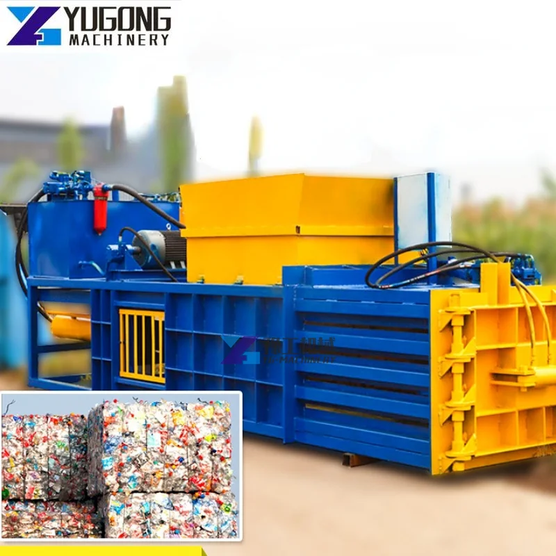 Full Automatic Horizontal Baler 100 Tons, 120 Tons, 140 Tons, 160 Tons Straw Carton Baler