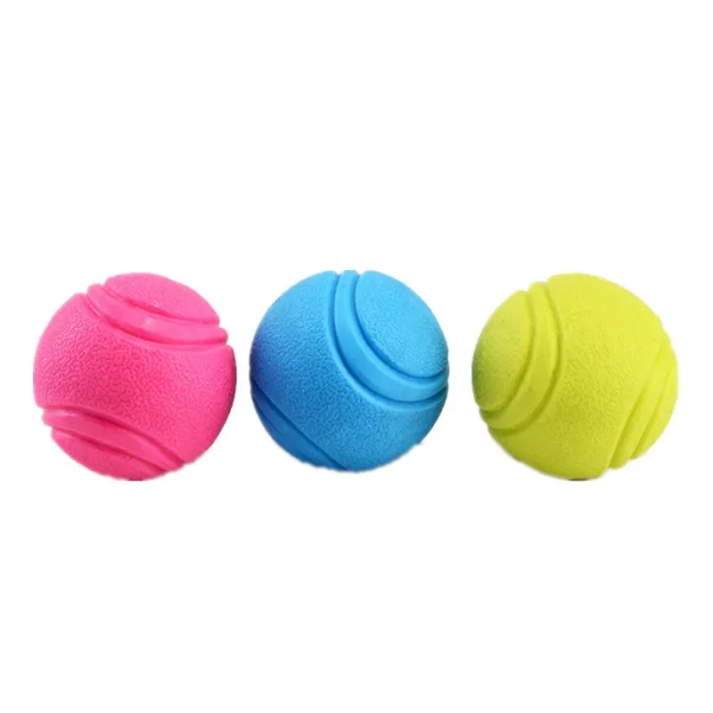 Dog Ball Pet Dog Toys Indestructible Chew Toys Ball with String Interactive Toys for Puppy Bouncy Rubber Solid Ball dog